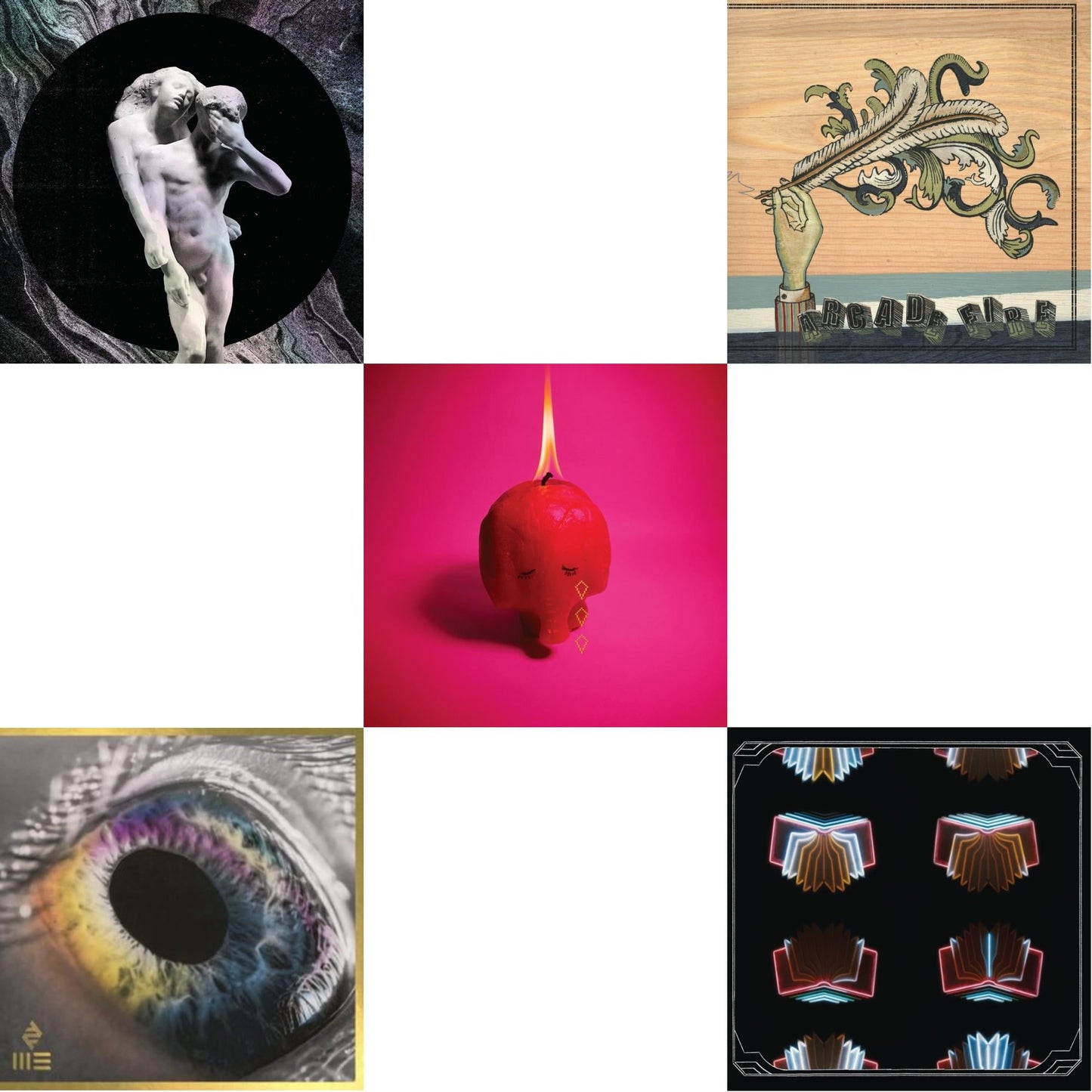 Reflektor (2LP/180G) & We (180G/White LP Vinyl) (I) & Pink Elephant    & Funeral (150G/Gatefold) & Neon Bible (2LP/150G/Gatefold)