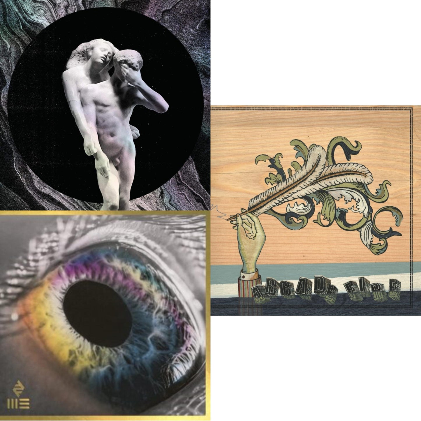 Reflektor (2LP/180G) & We (180G/White LP Vinyl) (I) & Funeral (150G/Gatefold)