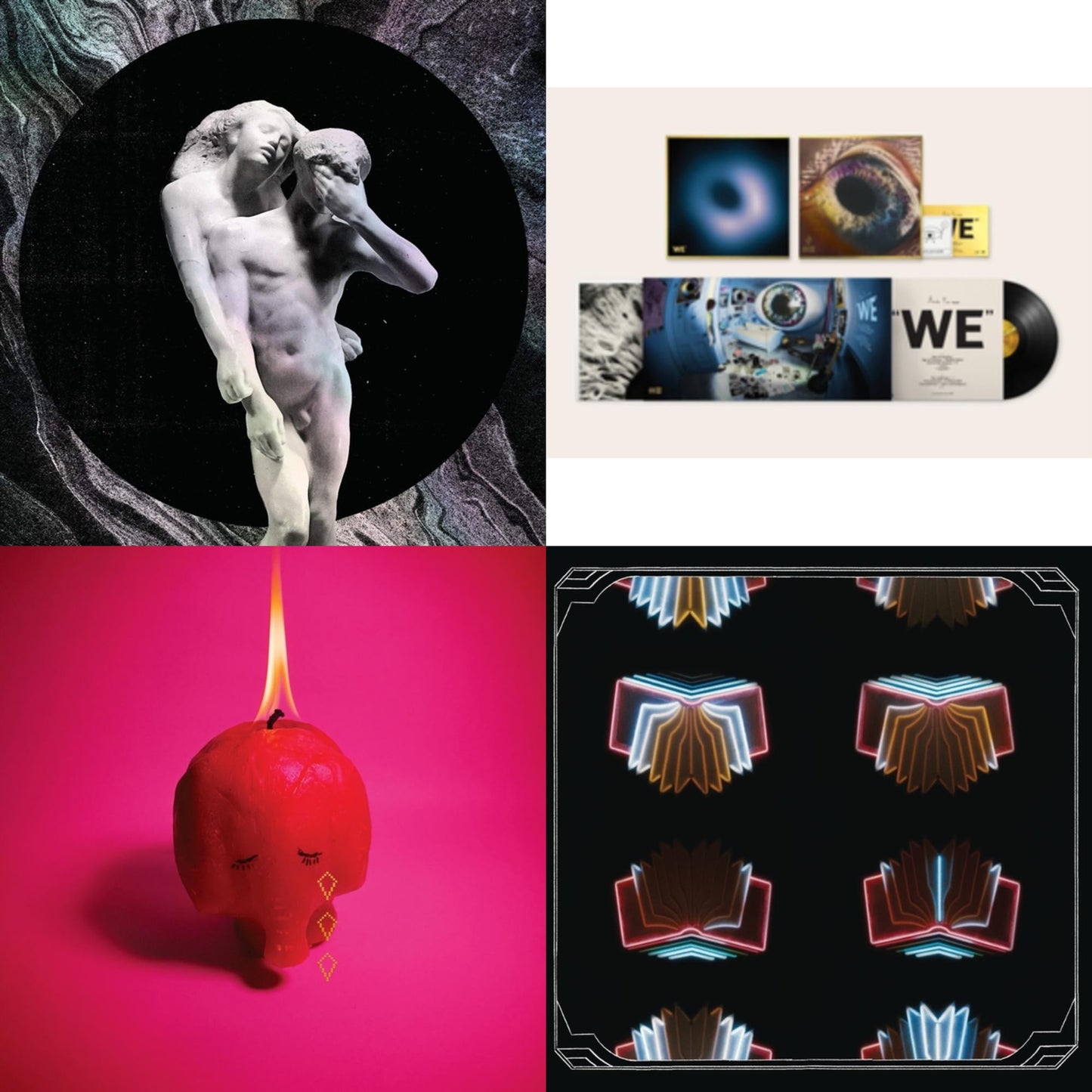 Reflektor (2LP/180G) & We (180G) & Pink Elephant    & Neon Bible (2LP/150G/Gatefold)