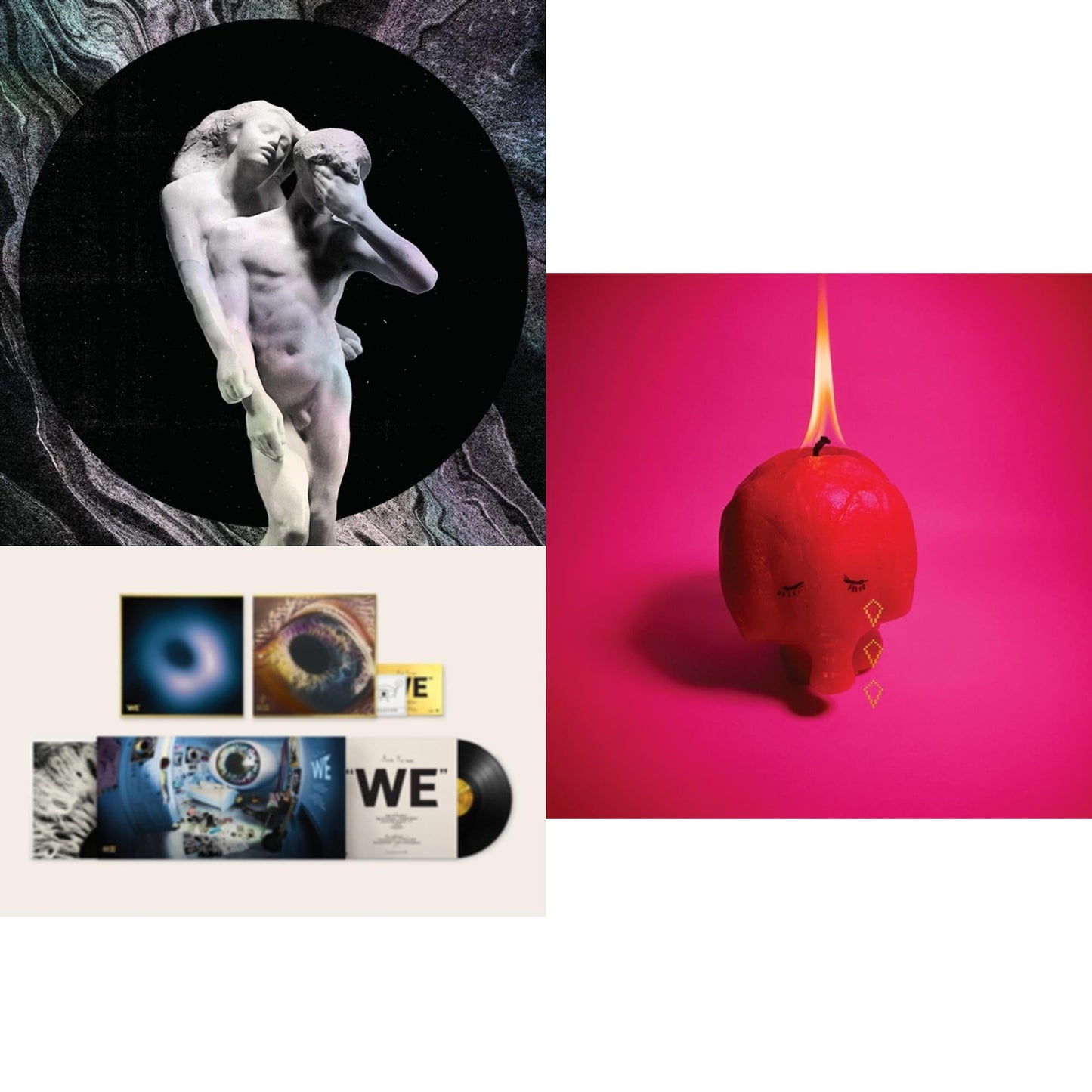 Reflektor (2LP/180G) & We (180G) & Pink Elephant  