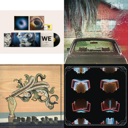 This is a 4 LP Vinyl SKU bundle.
1.This LP Vinyl is brand new.Format: LP VinylMusic Style: Alternative RockThis item's title is: We (180G)Artist: Arcade FireLabel: COLUMBIABarcode: 194399712214Release Date: 5/6/2022
2.This LP Vinyl is brand new.