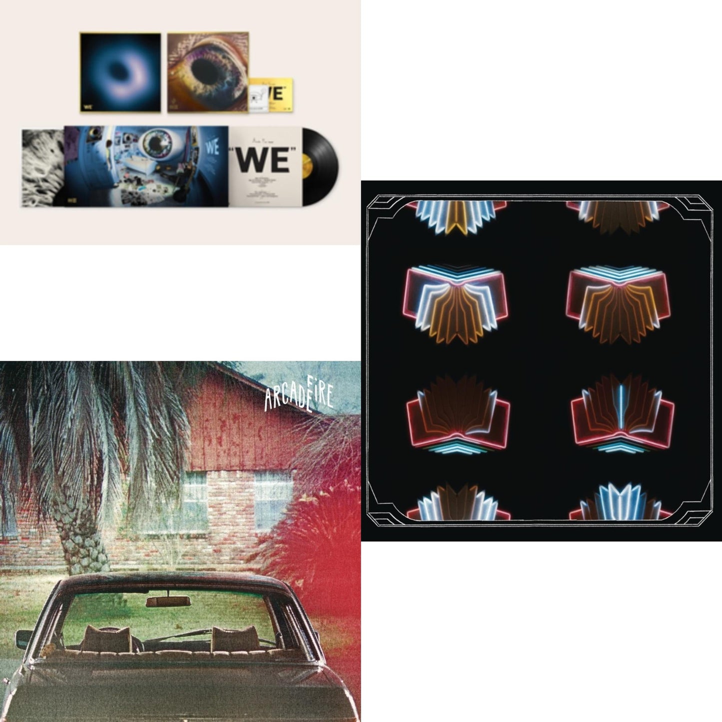 We (180G) & Neon Bible (2LP/150G/Gatefold) & Suburbs (2LP/150G/Gatefold)