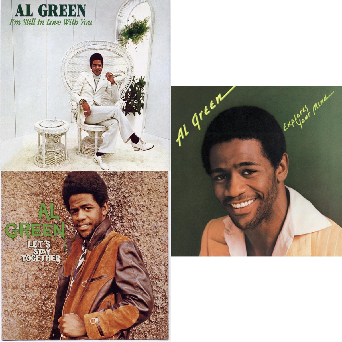 I'm Still In Love With You & Let's Stay Together & Al Green Explores Your Mind