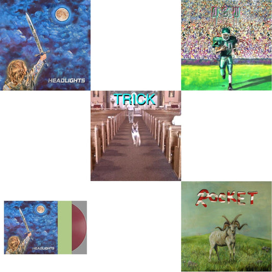 Headlights & Headlights (Opaque Fruit Punch) & Trick & Dsu (LP/7Inch) & Rocket (Dl Card)