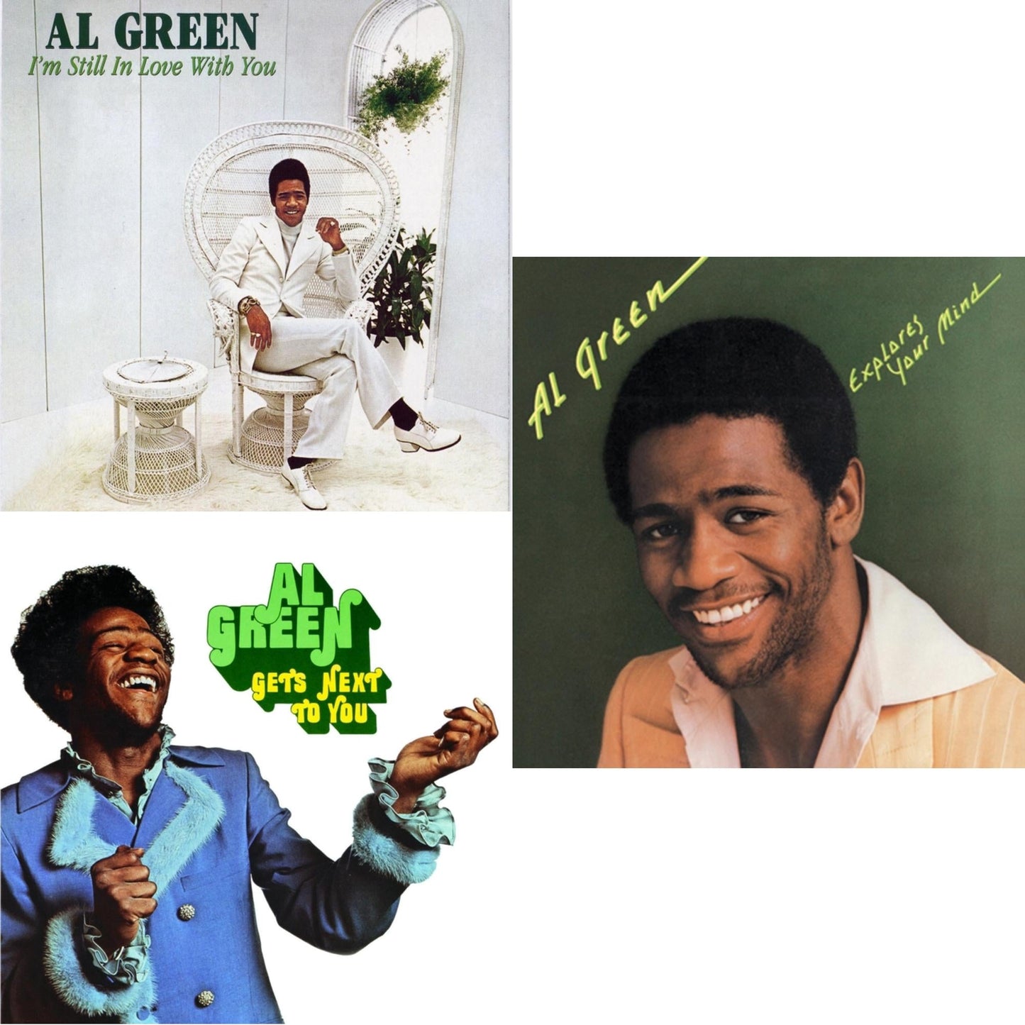 I'm Still In Love With You & Gets Next To You & Al Green Explores Your Mind