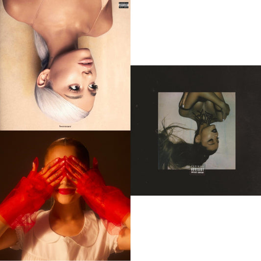 This is a 3 LP Vinyl SKU bundle.
1.This LP Vinyl is brand new.Format: LP VinylThis item's title is: Eternal Sunshine (X) (Ruby LP Vinyl)Artist: Ariana GrandeLabel: Republic RecordsBarcode: 602465026276Release Date: 3/8/2024
2.This LP Vinyl is brand new.