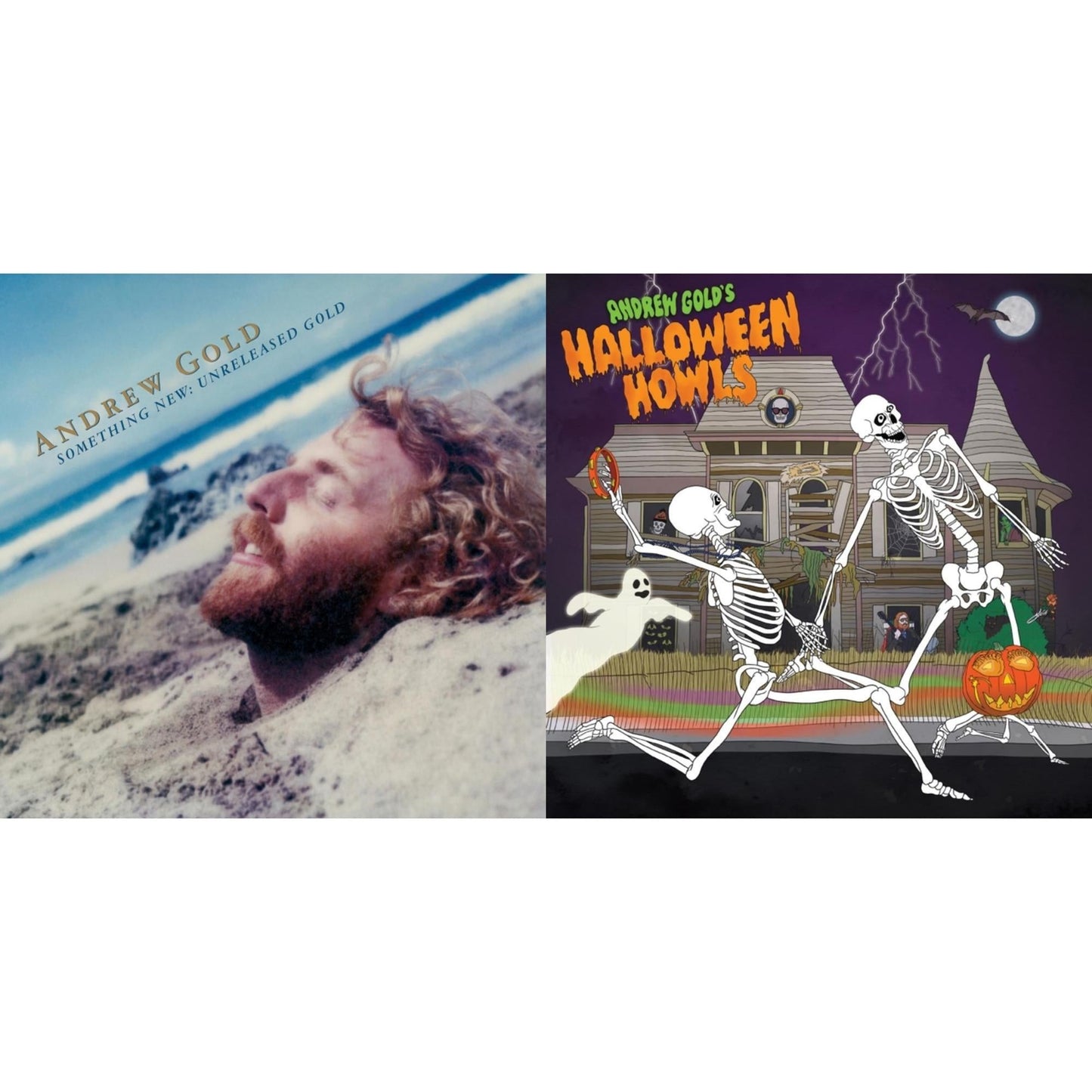 Something New: Unreleased Gold & Halloween Howls: Fun & Scary Music (Orchid LP Vinyl)