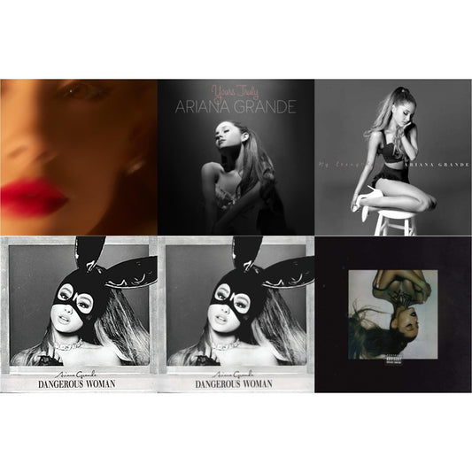 Eternal Sunshine (X) & Yours Truly & My Everything & Dangerous Woman & Dangerous Woman & Thank U Next (X)