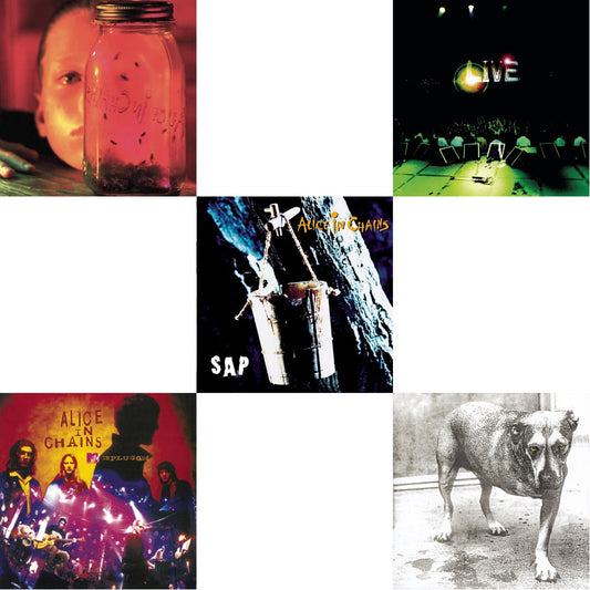 Jar Of Flies & Unplugged & Sap & Live & Alice In Chains