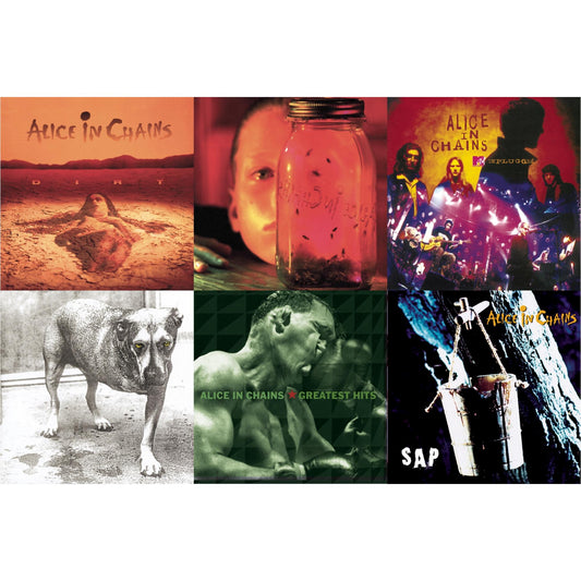 Dirt & Jar Of Flies & Greatest Hits & Unplugged & Sap & Alice In Chains