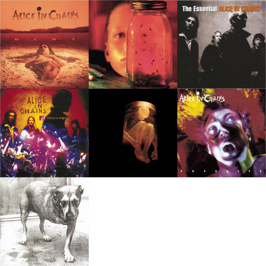 Dirt & Jar Of Flies & Essential Alice In Chains & Unplugged & Nothing Safe: Best Of The Box & Facelift & Alice In Chains