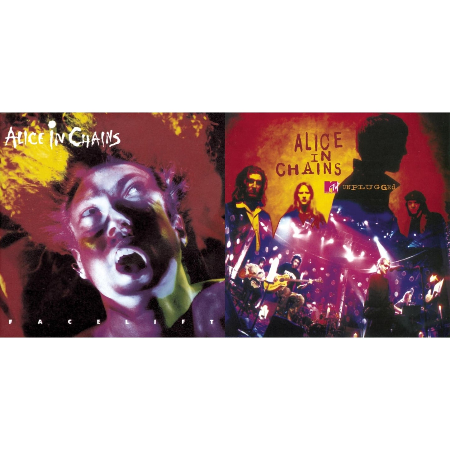 Alice In Chains - Unplugged & Facelift - CD Bundle