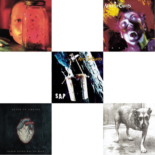 Jar Of Flies & Black Gives Way To Blue & Sap & Facelift & Alice In Chains
