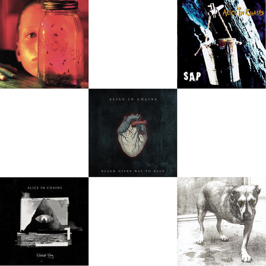 Jar Of Flies & Rainier Fog & Black Gives Way To Blue & Sap & Alice In Chains