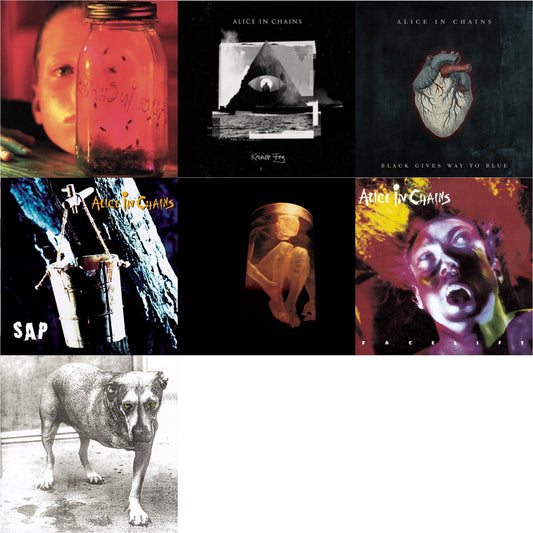 Jar Of Flies & Rainier Fog & Black Gives Way To Blue & Sap & Nothing Safe: Best Of The Box & Facelift & Alice In Chains