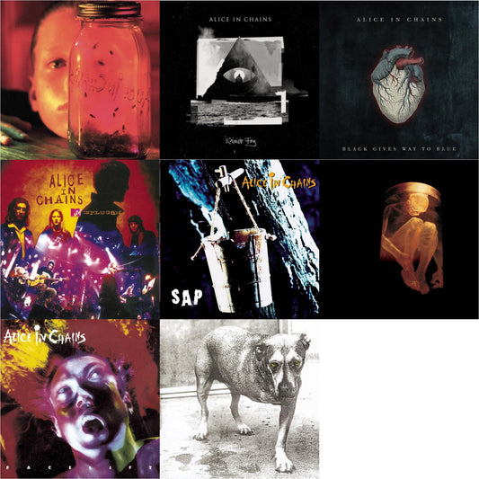 Jar Of Flies & Rainier Fog & Black Gives Way To Blue & Unplugged & Sap & Nothing Safe: Best Of The Box & Facelift & Alice In Chains