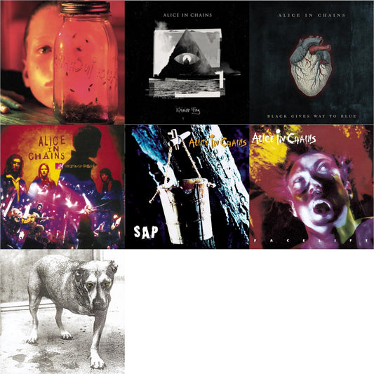 Jar Of Flies & Rainier Fog & Black Gives Way To Blue & Unplugged & Sap & Facelift & Alice In Chains