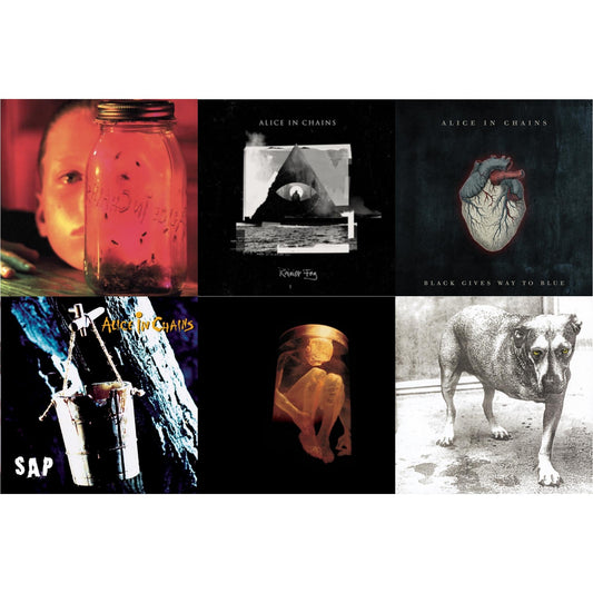 Jar Of Flies & Rainier Fog & Black Gives Way To Blue & Sap & Nothing Safe: Best Of The Box & Alice In Chains