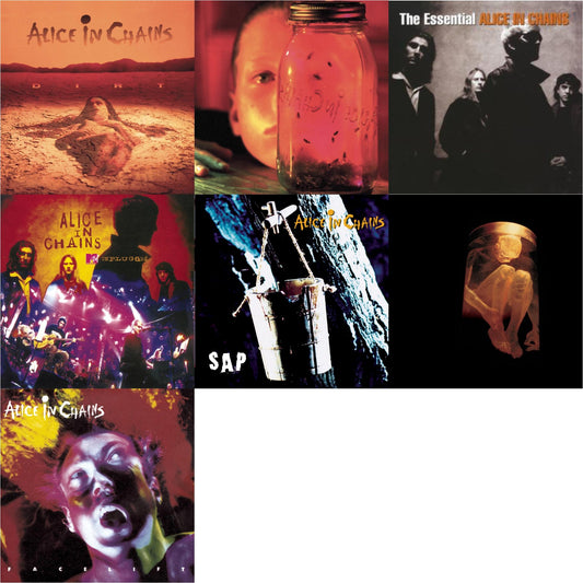 Dirt & Jar Of Flies & Essential Alice In Chains & Unplugged & Sap & Nothing Safe: Best Of The Box & Facelift