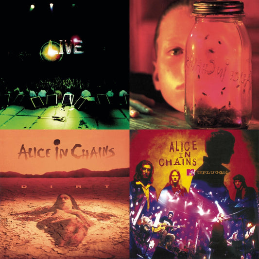 Alice In Chains - Dirt & Jar Of Flies & Unplugged & Live - CD Bundle