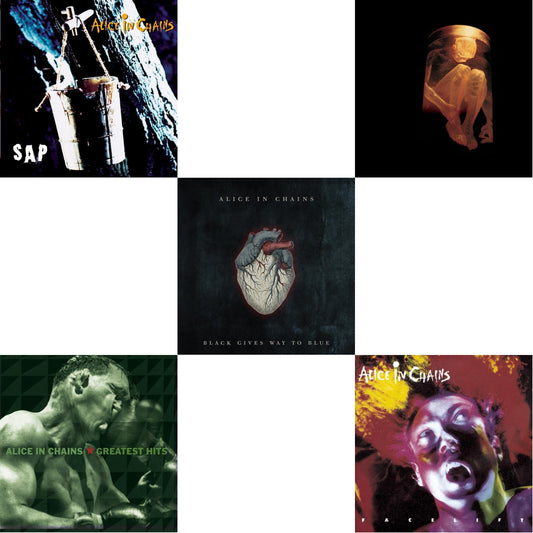 Black Gives Way To Blue & Greatest Hits & Sap & Nothing Safe: Best Of The Box & Facelift