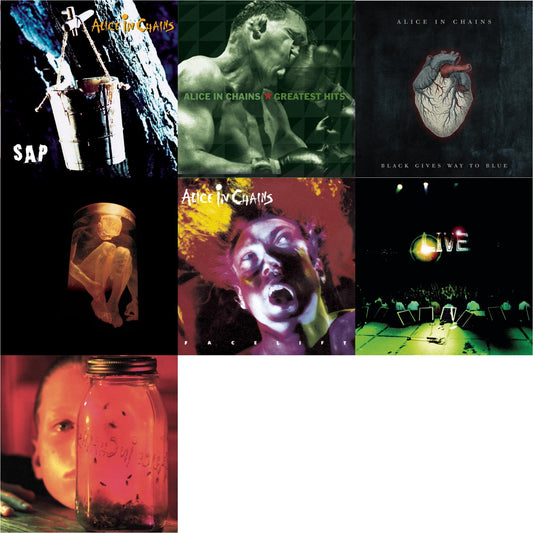 Jar Of Flies & Black Gives Way To Blue & Greatest Hits & Sap & Live & Nothing Safe: Best Of The Box & Facelift