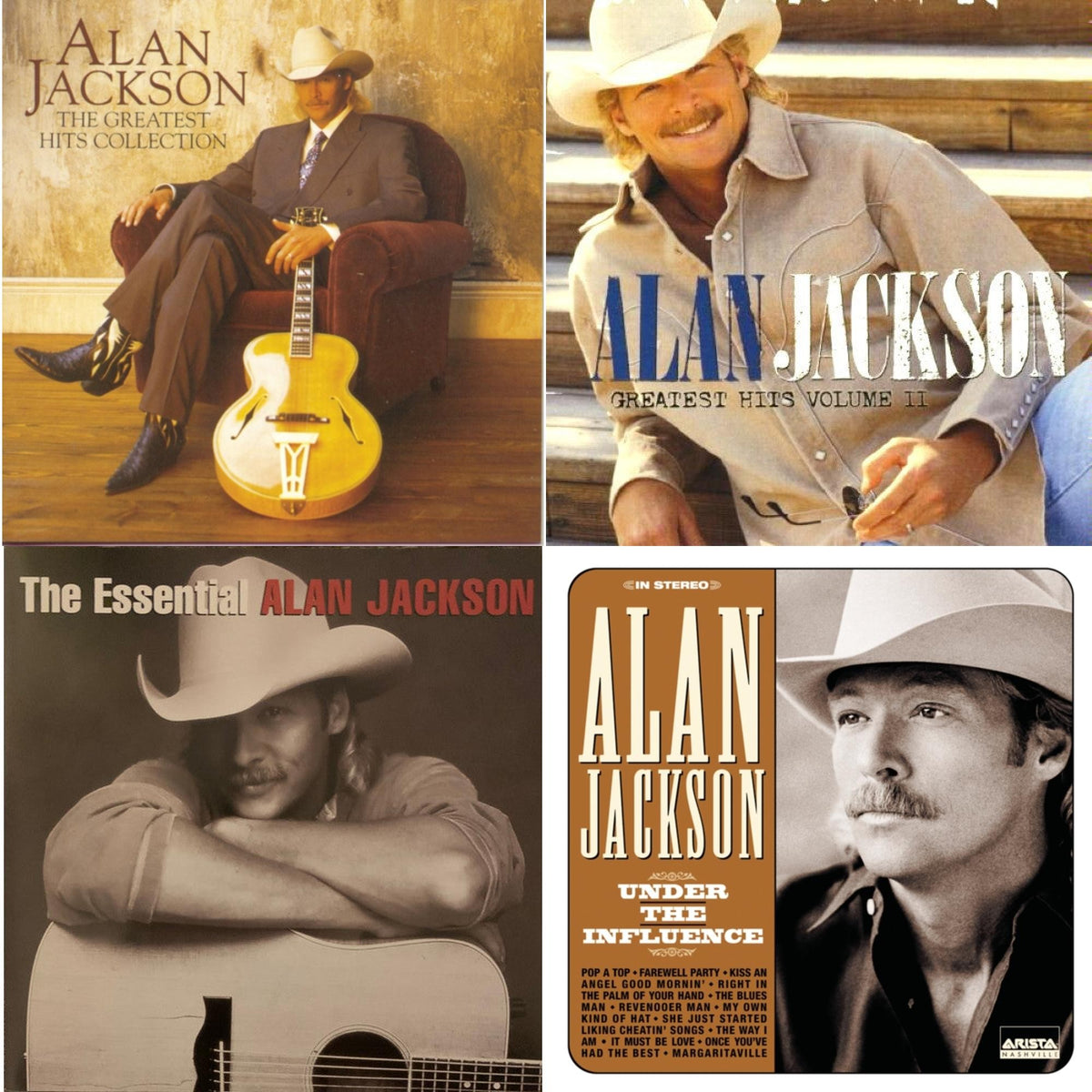 Greatest Hits Collection & Greatest Hits Vol.2 & Essential Alan Jackson & Under The Influence