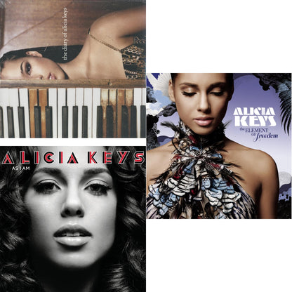 Diary Of Alicia Keys & As I Am (Red LP Vinyl) & Element Of Freedom (2LP/Lilac Vinyl)