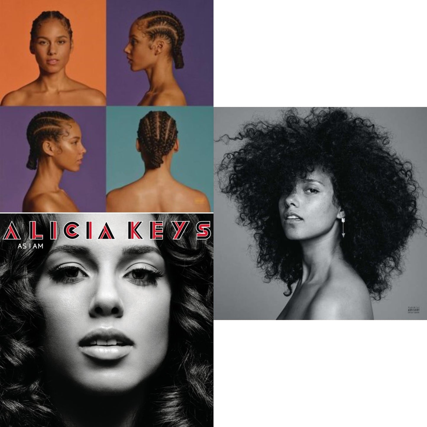 Alicia (X) (2LP/150G/Opaque White Vinyl/Dl Insert) & As I Am (Red LP Vinyl) & Here (Pa) (150G/Dlcard/Gatefold/24 X 24 Poster)