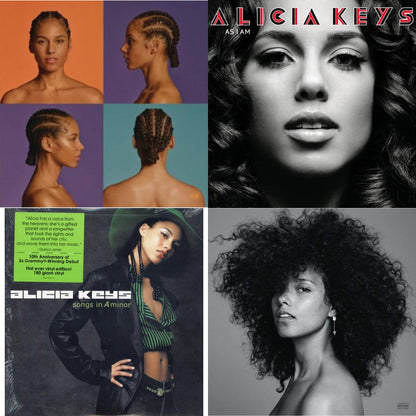 Alicia (X) (2LP/150G/Opaque White Vinyl/Dl Insert) & As I Am (Red LP Vinyl) & Songs In A Minor (2LP/180G) & Here (Pa) (150G/Dlcard/Gatefold/24 X 24 Poster)