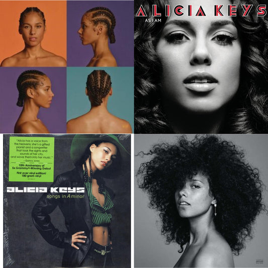 Alicia (X) (2LP/150G/Opaque White Vinyl/Dl Insert) & As I Am (Red LP Vinyl) & Songs In A Minor (2LP/180G) & Here (Pa) (150G/Dlcard/Gatefold/24 X 24 Poster)