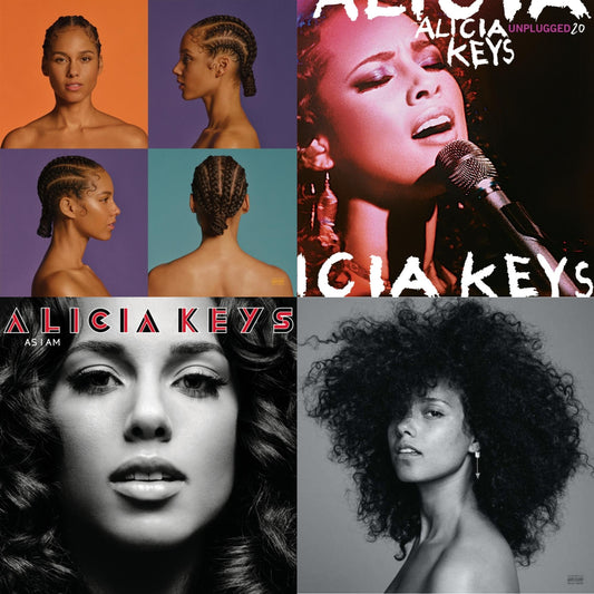 Alicia (White Vinyl/2LP) & Unplugged (20Th Anniversary/2LP) & As I Am (Red LP Vinyl) & Here (Pa) (150G/Dlcard/Gatefold/24 X 24 Poster)