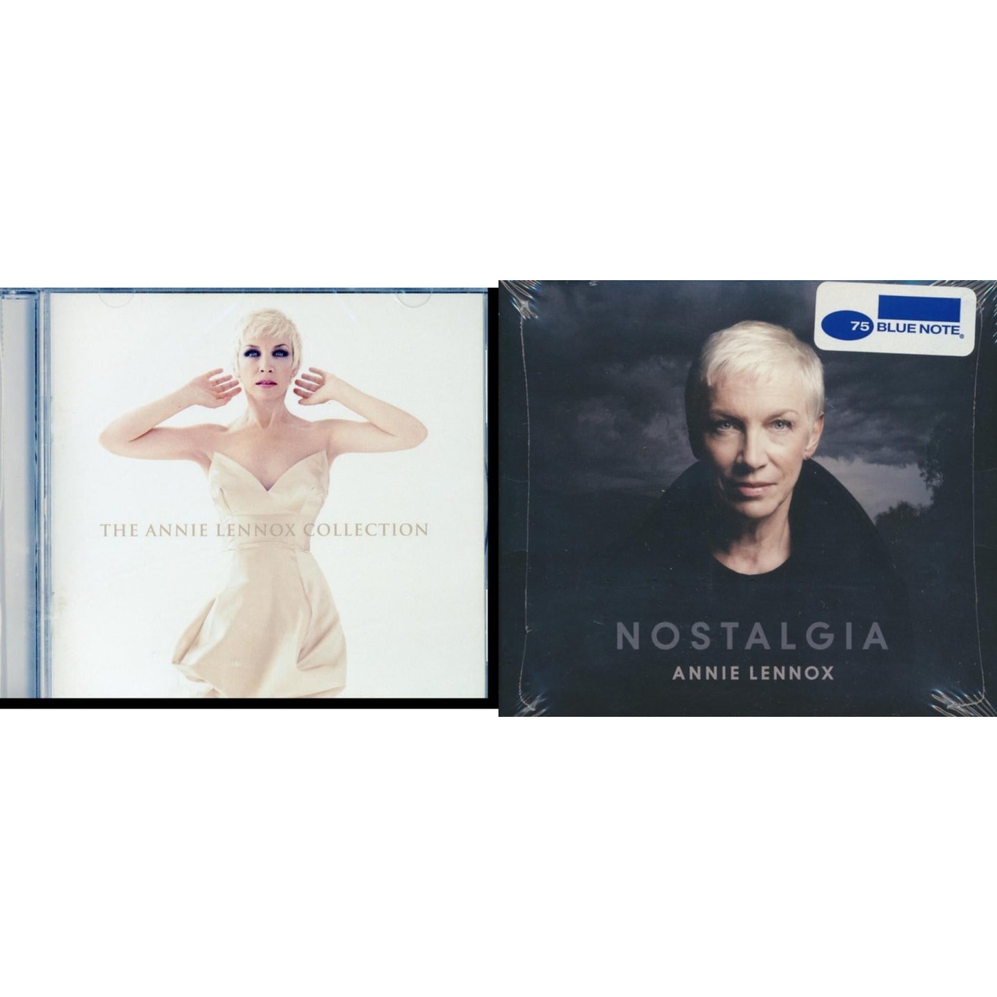 This is a 2 CD SKU bundle.
1.This CD is brand new.Format: CDMusic Style: VocalThis item's title is: NostalgiaArtist: Annie LennoxLabel: BLUE NOTEBarcode: 602537995325Release Date: 10/21/2014
2.This CD is brand new.
