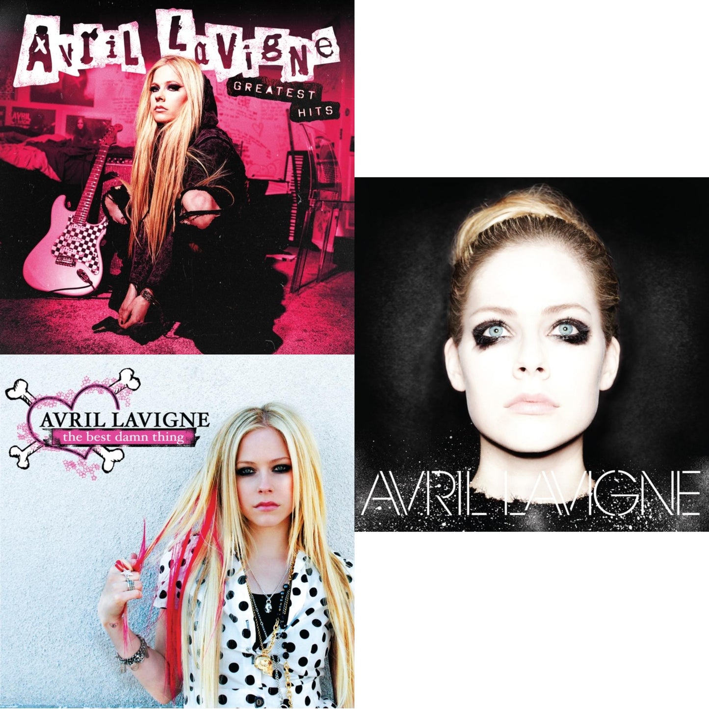Greatest Hits (2LP) & Best Damn Thing (2LP) & Avril Lavigne (2LP)