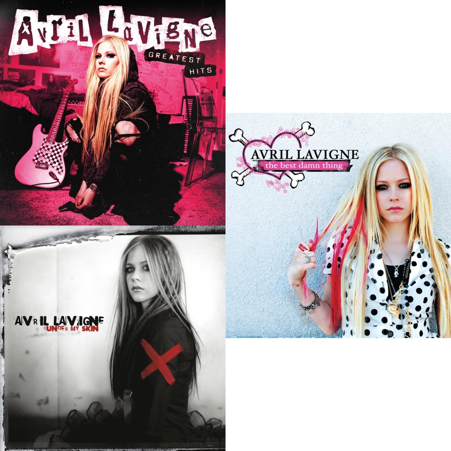 Greatest Hits (2LP) & Under My Skin & Best Damn Thing (2LP)
