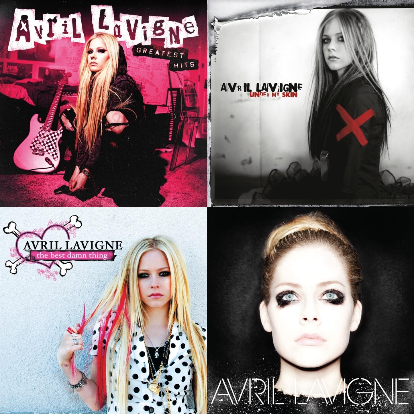 Greatest Hits (2LP) & Under My Skin & Best Damn Thing (2LP) & Avril Lavigne (2LP)