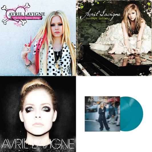 Best Damn Thing (2LP) & Goodbye Lullaby (2LP) & Avril Lavigne (2LP) & Let Go (Coloured Vinyl/2LP)