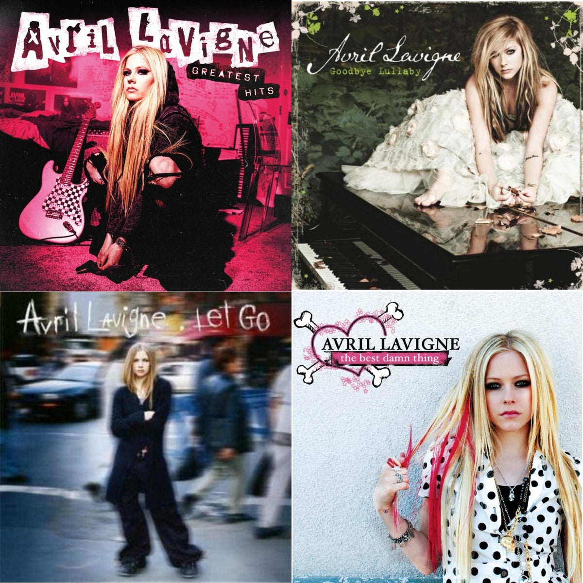 Greatest Hits & Goodbye Lullaby & Let Go & Best Damn Thing