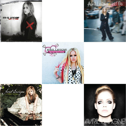 Let Go (2LP) & Under My Skin & Best Damn Thing (2LP) & Goodbye Lullaby (2LP) & Avril Lavigne (2LP)