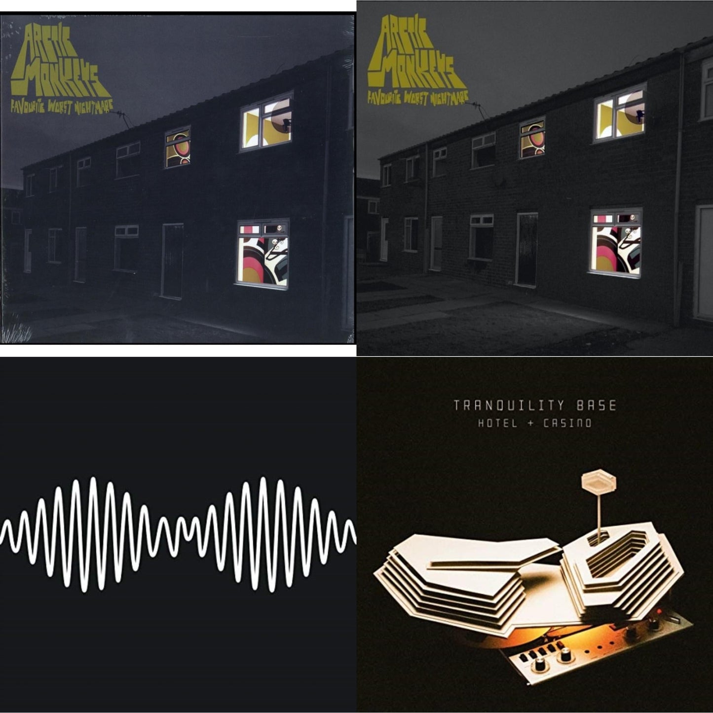 Favourite Worst Nightmare & Favourite Worst Nightmare (Gatefold) & Am (Dl Card) & Tranquility Base Hotel & Casino (Dl Card)