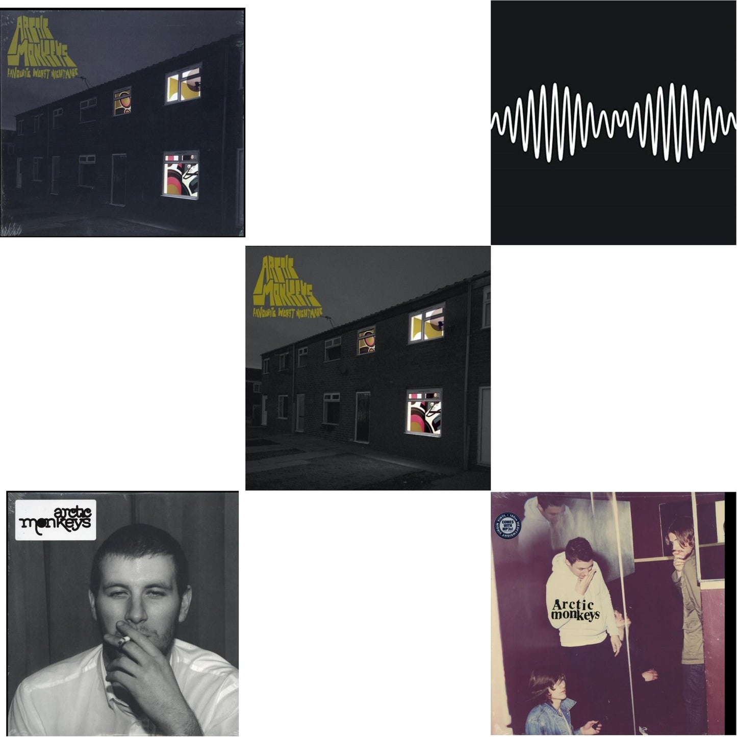 Favourite Worst Nightmare & Favourite Worst Nightmare (Gatefold) & Whatever People Say I Am That's What I Am Not & Humbug (Dl Card) & Am (Dl Card)