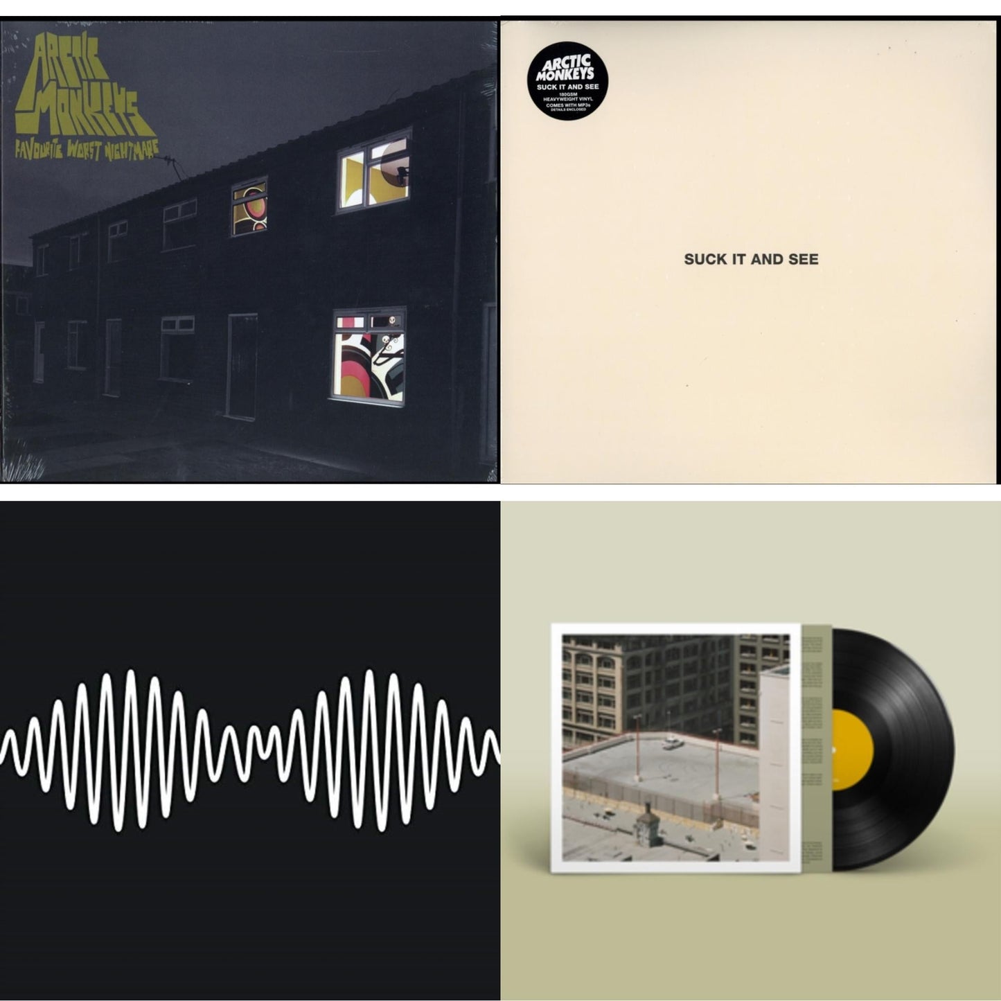 Favourite Worst Nightmare & Suck It & See (Dl Card) & Am (Dl Card) & The Car
