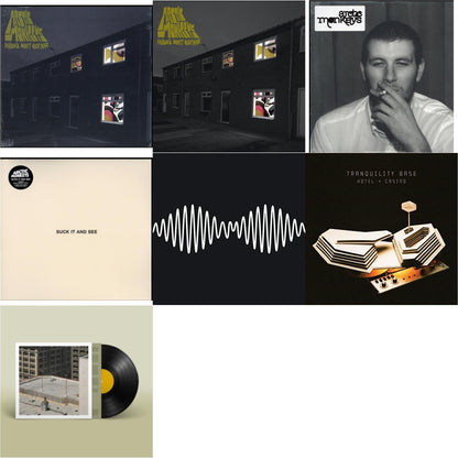 Favourite Worst Nightmare & Favourite Worst Nightmare (Gatefold) & Whatever People Say I Am That's What I Am Not & Suck It & See (Dl Card) & Am (Dl Card) & Tranquility Base Hotel & Casino (Dl Card) & The Car
