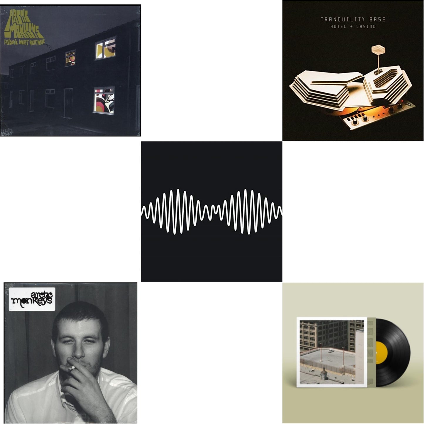 Favourite Worst Nightmare & Whatever People Say I Am That's What I Am Not & Am (Dl Card) & Tranquility Base Hotel & Casino (Dl Card) & The Car