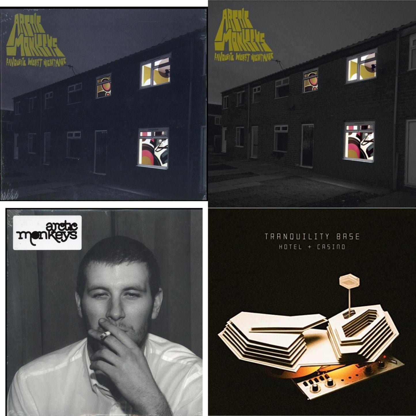 Favourite Worst Nightmare & Favourite Worst Nightmare (Gatefold) & Whatever People Say I Am That's What I Am Not & Tranquility Base Hotel & Casino (Dl Card)
