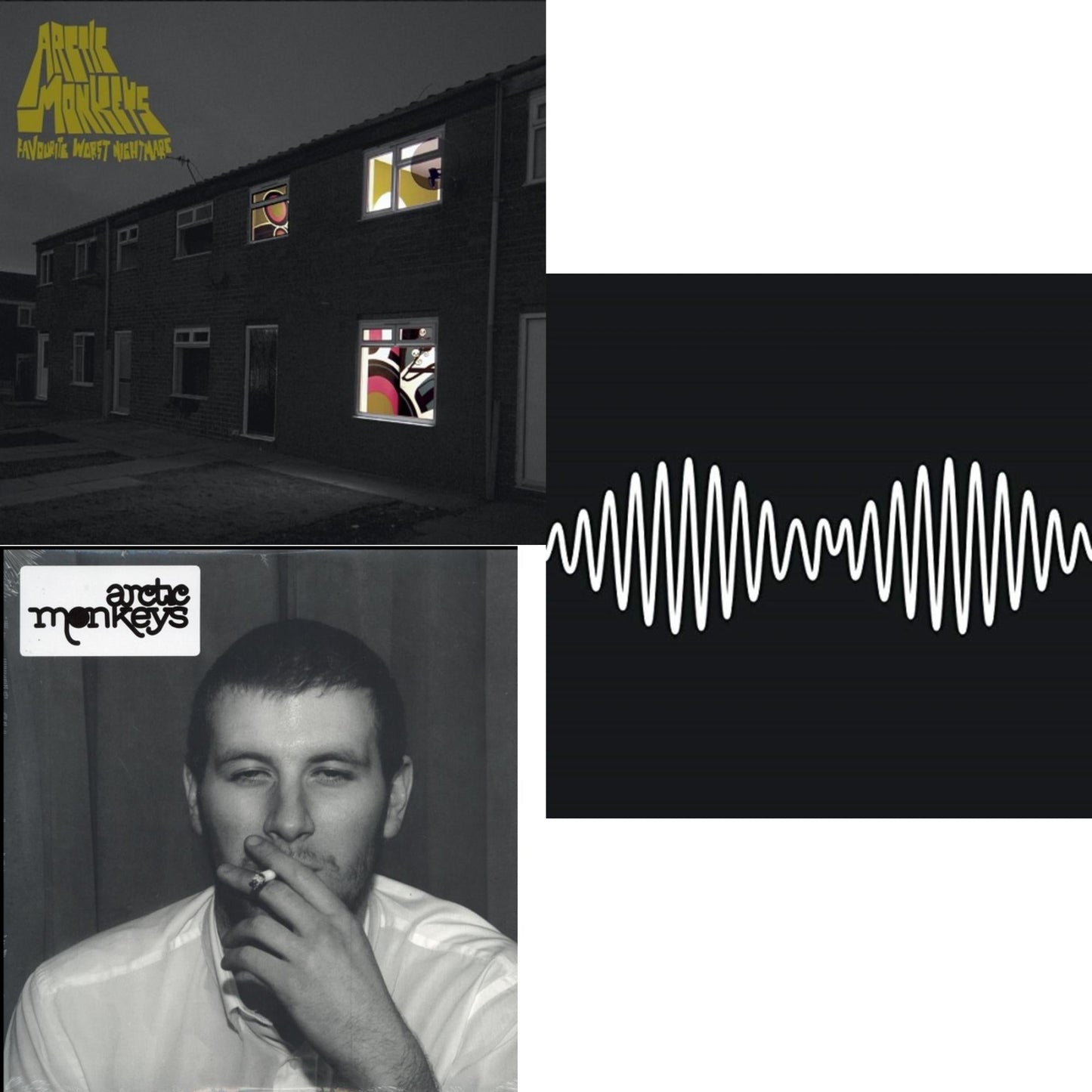 Favourite Worst Nightmare (Gatefold) & Whatever People Say I Am That's What I Am Not & Am (Dl Card)