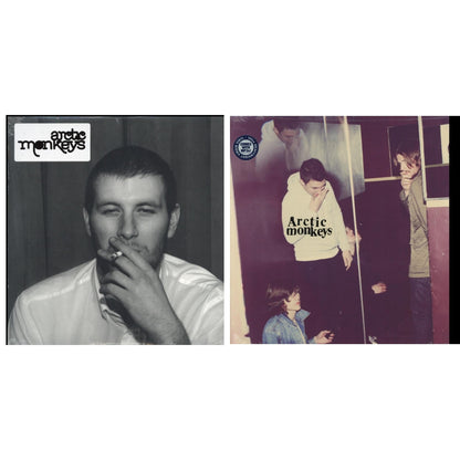 This is a 2 LP Vinyl SKU bundle.
1.This LP Vinyl is brand new.Format: LP VinylMusic Style: Indie RockThis item's title is: Whatever People Say I Am That's What I Am NotArtist: Arctic MonkeysLabel: DOMINOBarcode: 801390008610Release Date: 2/21/2006
2.This LP Vinyl is brand new.