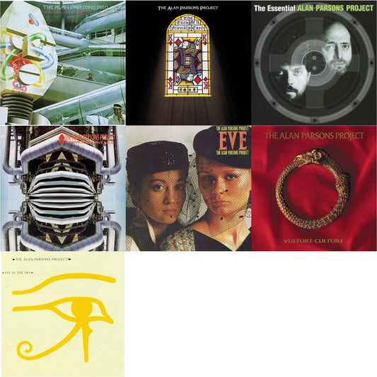 I Robot (Anniversary Edition) & Turn Of A Friendly Card & Essential Alan Parsons Project & Ammonia Avenue & Eve & Vulture Culture & Eye In The Sky
