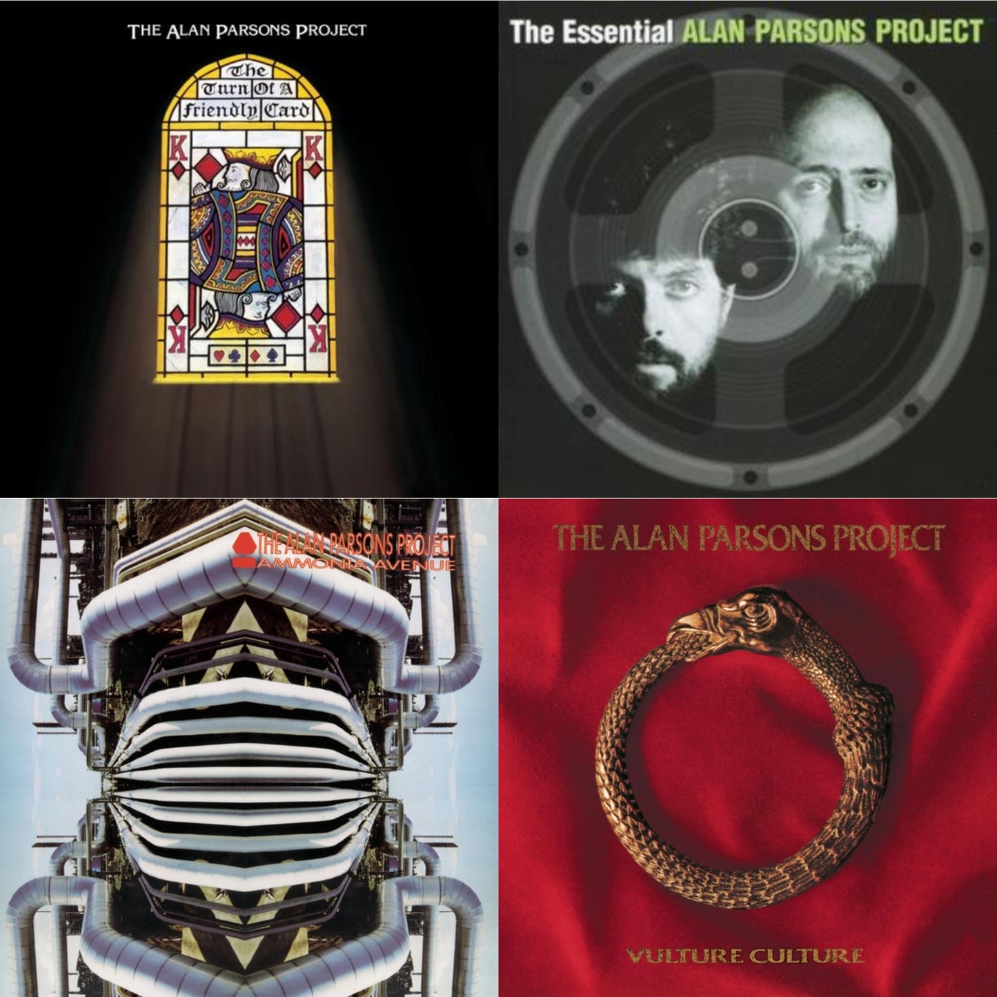 Turn Of A Friendly Card & Essential Alan Parsons Project & Ammonia Avenue & Vulture Culture