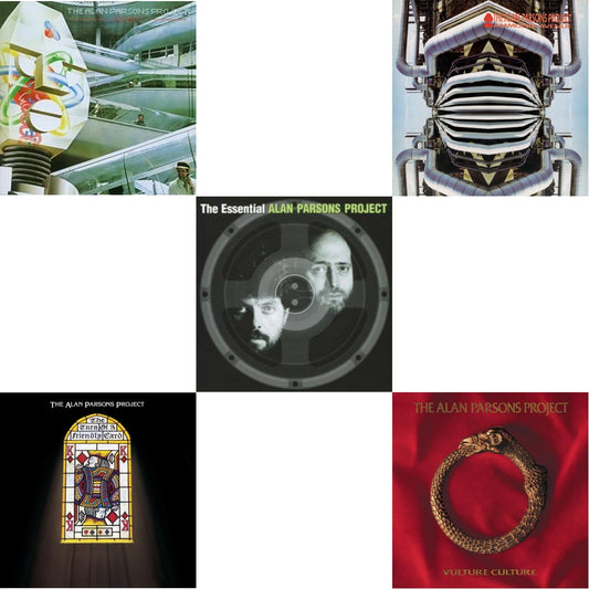 I Robot (Anniversary Edition) & Turn Of A Friendly Card & Essential Alan Parsons Project & Ammonia Avenue & Vulture Culture